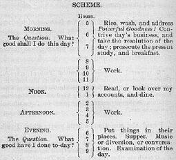 BenjaminFranklin Journal Scheme